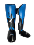 BN 1 Pair MMA Boxing Muay Thai Shin Guards Kickboxing Leg Support Shield Equipment Karate Ankle Foot Protection - KC’s Way‼️🥊