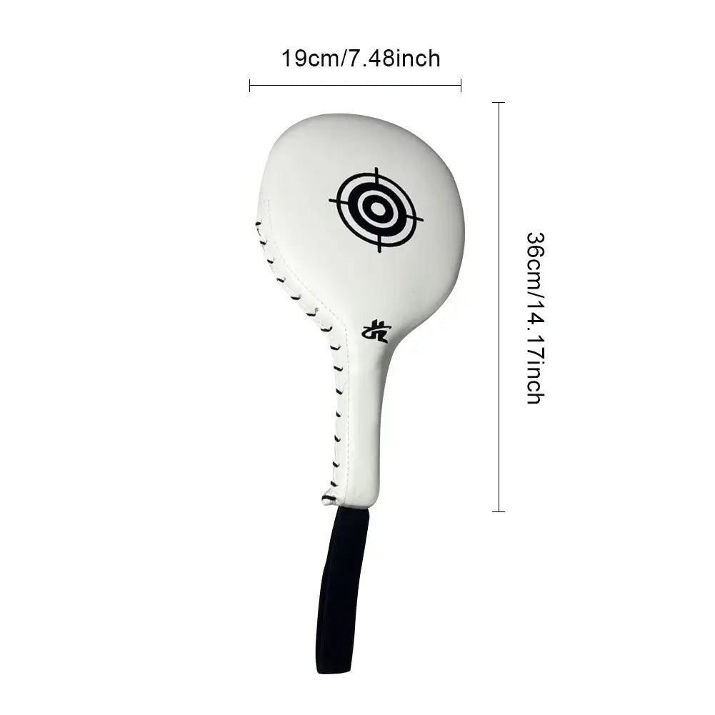 Boxing Focus Pads Boxing Hand Target PU Leather Punching Mitts Wear Resistant Kick Boxing Gloves Pads for Boxing MMA Muay Thai - KC’s Way‼️🥊