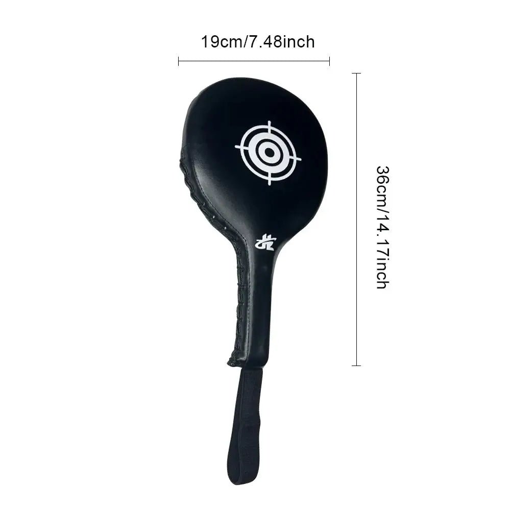 Boxing Focus Pads Boxing Hand Target PU Leather Punching Mitts Wear Resistant Kick Boxing Gloves Pads for Boxing MMA Muay Thai - KC’s Way‼️🥊