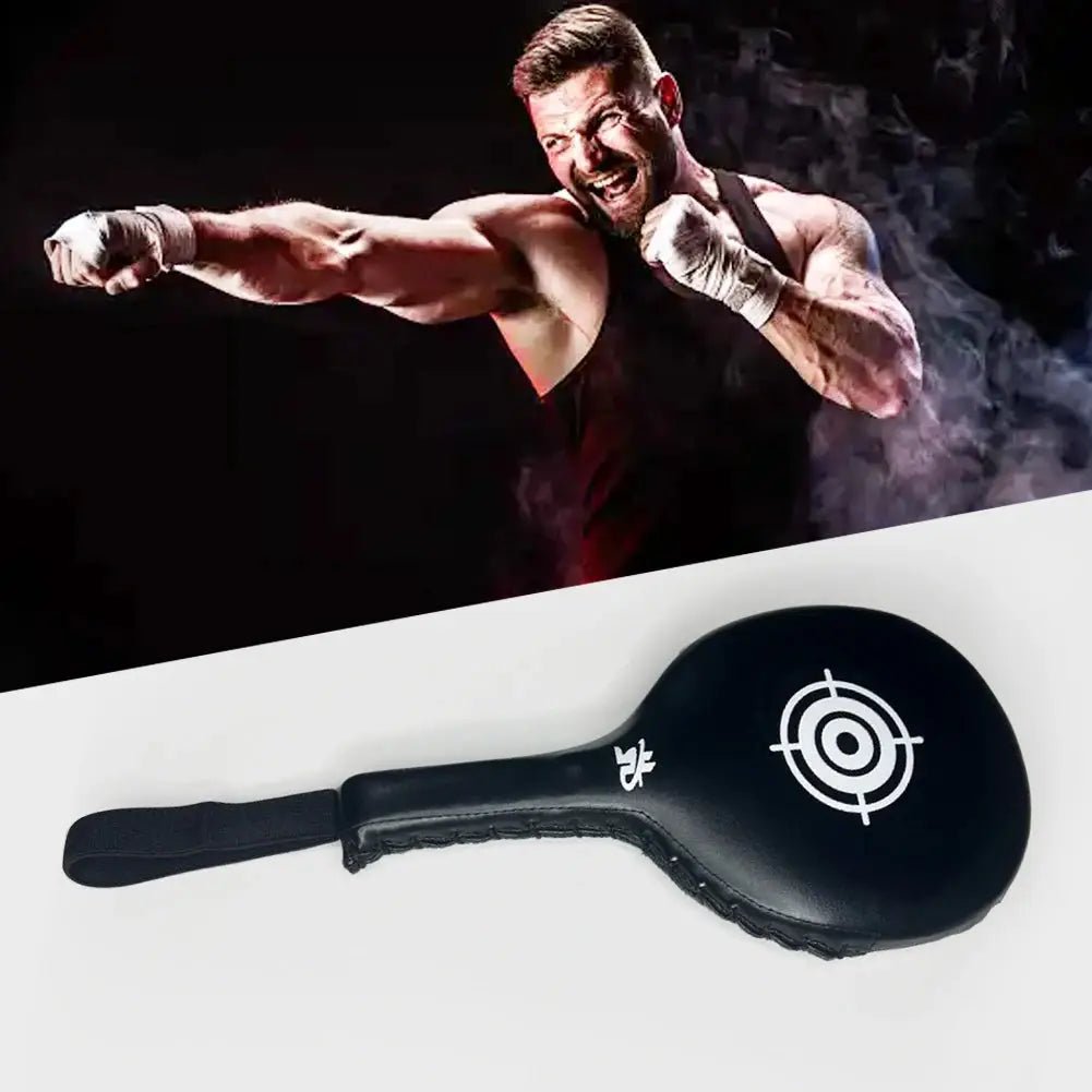 Boxing Focus Pads Boxing Hand Target PU Leather Punching Mitts Wear Resistant Kick Boxing Gloves Pads for Boxing MMA Muay Thai - KC’s Way‼️🥊