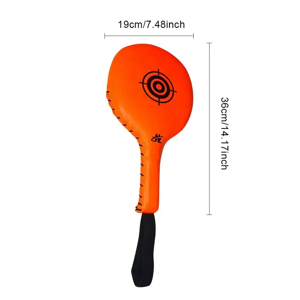 Boxing Focus Pads Boxing Hand Target PU Leather Punching Mitts Wear Resistant Kick Boxing Gloves Pads for Boxing MMA Muay Thai - KC’s Way‼️🥊