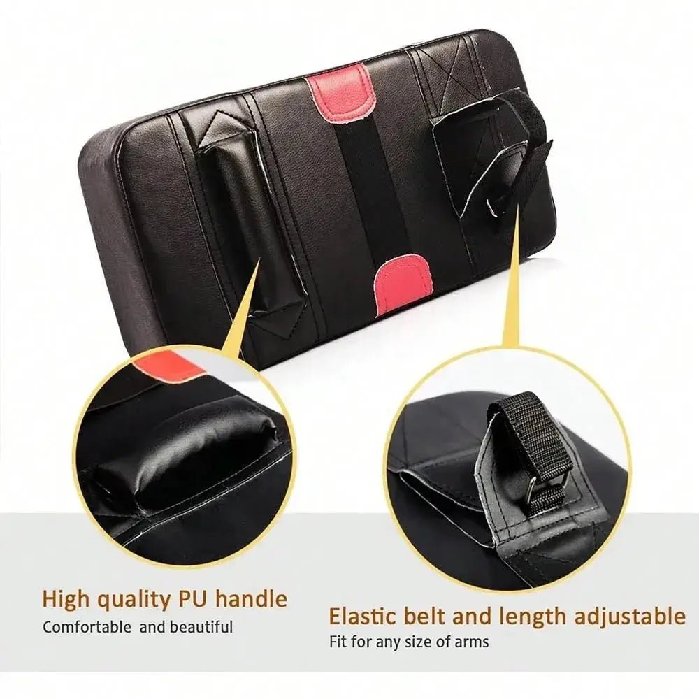 Boxing Foot Target, Leather Hand Target Pads, MMA Muay Thai Pads for Kicking Taekwondo, Kids Adults Boxing Training Equipment - KC’s Way‼️🥊