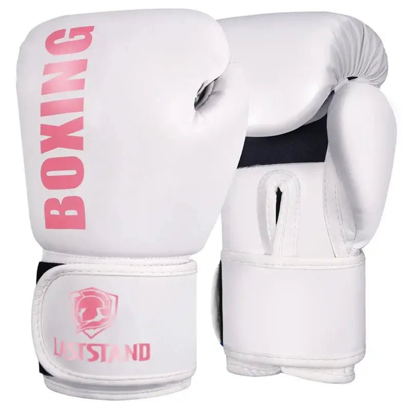 Boxing Gloves 6 10 12oz PU Leather Muay Thai Guantes De Boxeo Sanda Free Fight MMA Kick Boxing Training Glove For Men Women Kids - KC’s Way‼️🥊