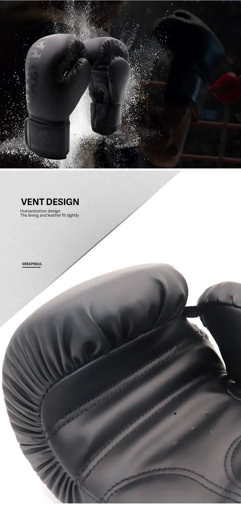 Boxing Gloves 8 10 12 14 16OZ Muay Thai Guantes De Boxeo Sanda Free Fight MMA Kick Boxing Training Gloves Mitts For Men Women - KC’s Way‼️🥊