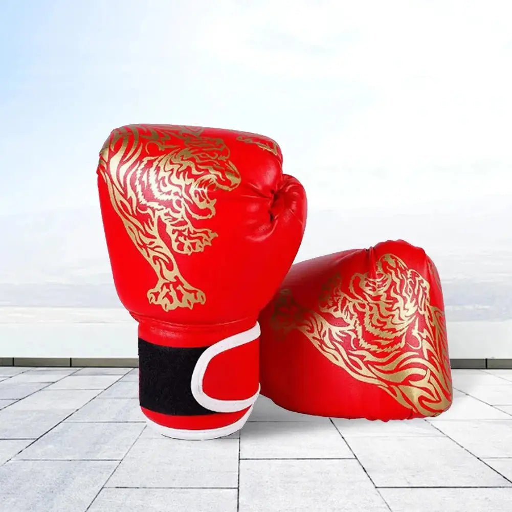 Boxing Gloves Breathable Kickboxing Gloves Comfortable Professional Boxing Gloves Punching Training Gloves for Children Adults - KC’s Way‼️🥊