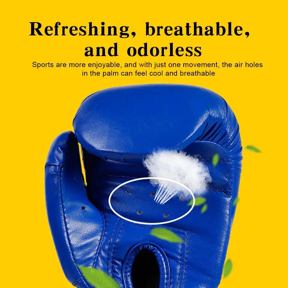 Boxing Gloves Breathable Kickboxing Gloves Comfortable Professional Boxing Gloves Punching Training Gloves for Children Adults - KC’s Way‼️🥊