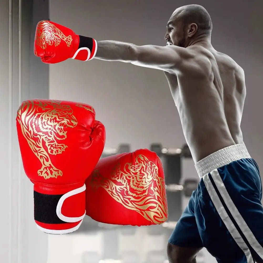 Boxing Gloves Breathable Kickboxing Gloves Comfortable Professional Boxing Gloves Punching Training Gloves for Children Adults - KC’s Way‼️🥊