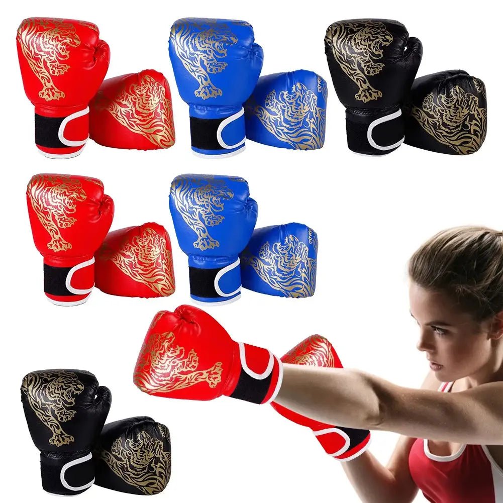 Boxing Gloves Breathable Kickboxing Gloves Comfortable Professional Boxing Gloves Punching Training Gloves for Children Adults - KC’s Way‼️🥊
