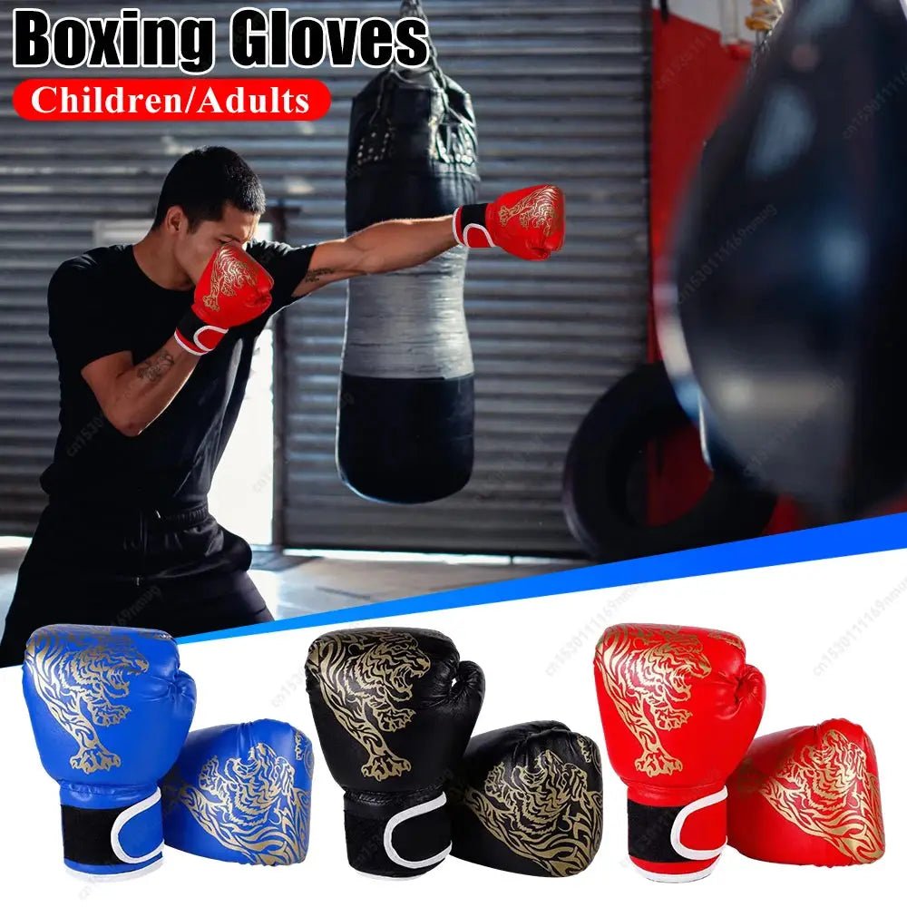 Boxing Gloves Breathable Kickboxing Gloves Comfortable Professional Boxing Gloves Punching Training Gloves for Children Adults - KC’s Way‼️🥊