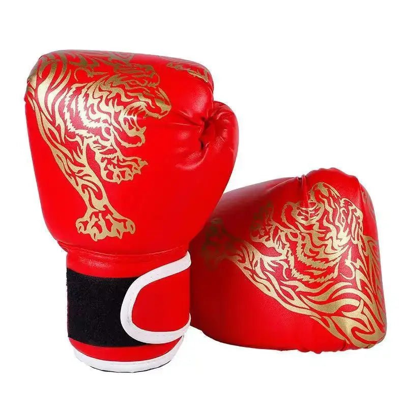 Boxing Gloves Breathable PU Leather Fighting Gloves Kids Boxing Training Kickboxing Gloves for Gym Indoor Outdoor Sport - KC’s Way‼️🥊