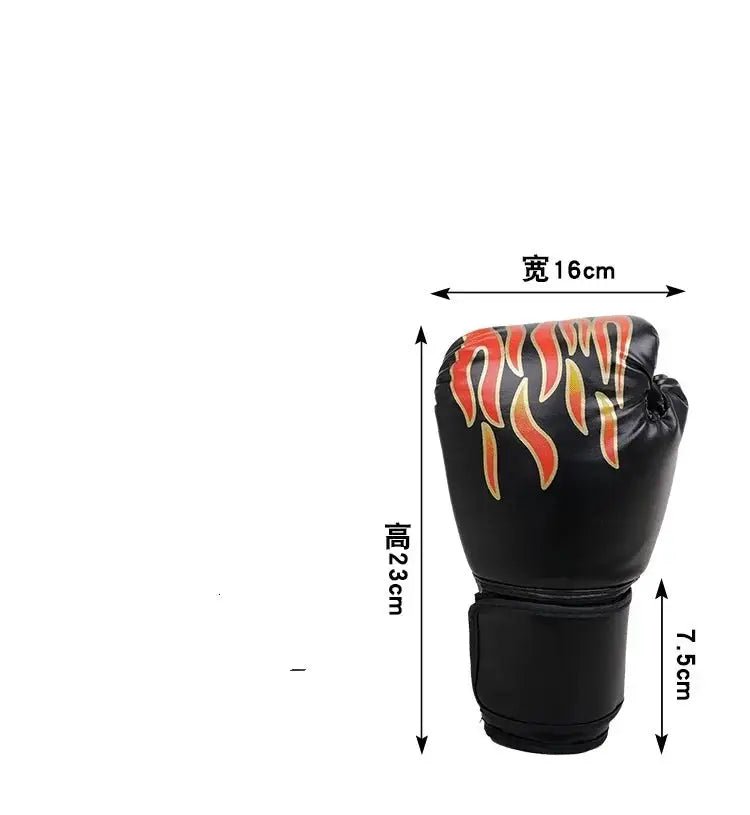 Boxing Gloves Breathable PU Leather Fighting Gloves Kids Boxing Training Kickboxing Gloves for Gym Indoor Outdoor Sport - KC’s Way‼️🥊