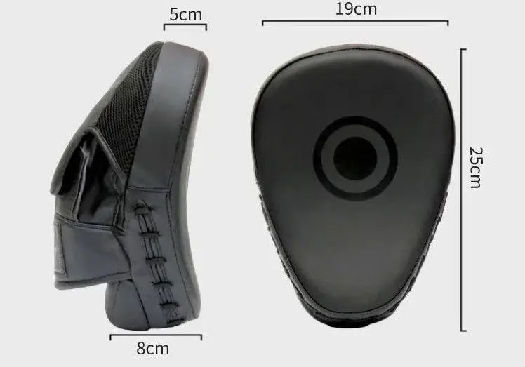 Boxing Hand Target Curved Boxing Pads MMA Target Focus Punching Gloves Thai Strike Kick Shield Hook Jab Pads Kickboxing Training - KC’s Way‼️🥊