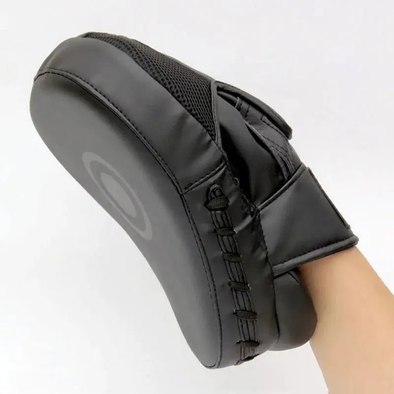Boxing Hand Target Curved Boxing Pads MMA Target Focus Punching Gloves Thai Strike Kick Shield Hook Jab Pads Kickboxing Training - KC’s Way‼️🥊