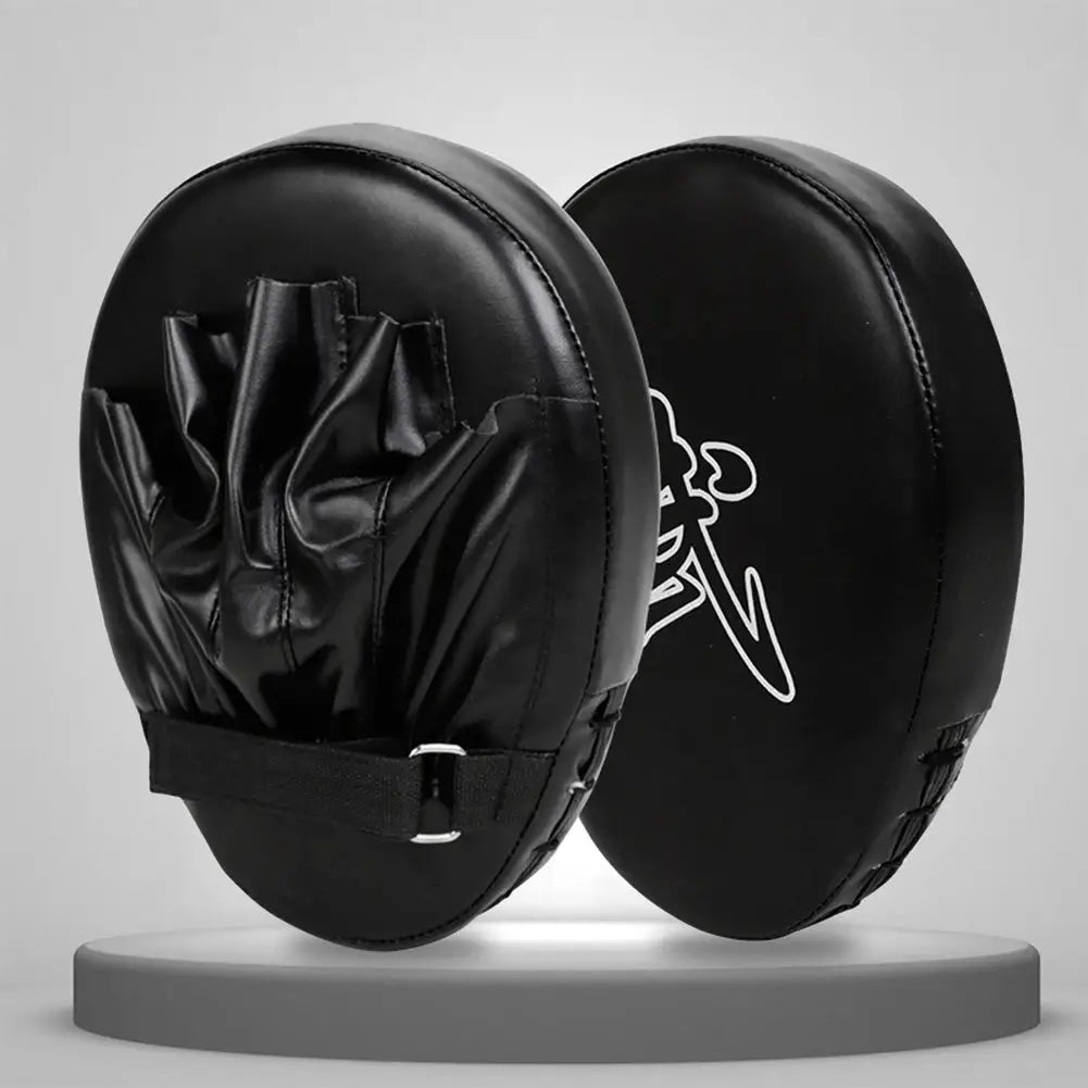 Boxing Hand Target PU Leather Punching Mitts Wear Resistant Boxing Focus Pads Kickboxing Pads for Boxing MMA Muay Thai - KC’s Way‼️🥊