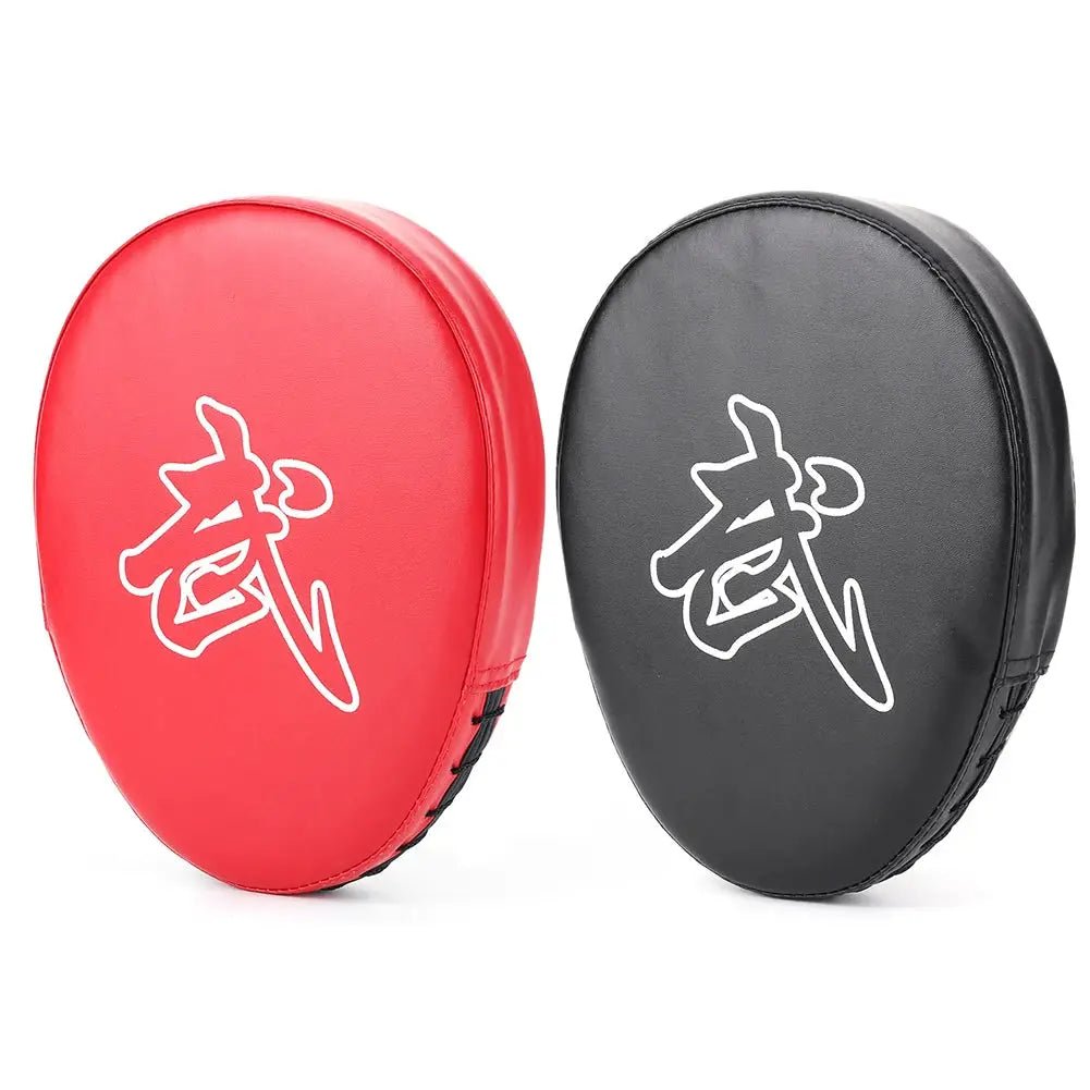 Boxing Hand Target PU Leather Punching Mitts Wear Resistant Boxing Focus Pads Kickboxing Pads for Boxing MMA Muay Thai - KC’s Way‼️🥊