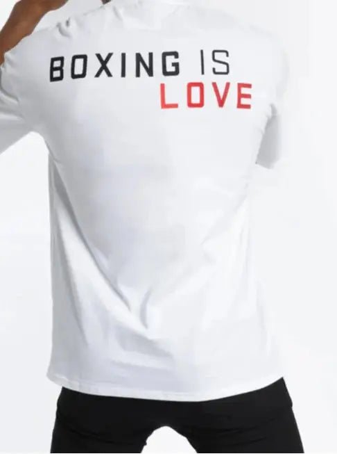 Boxing Is Love 2025 Summer New Boxing Brand BOX RAW Printed Boxing T-shirt Oversized Cotton Unisex Sports and Leisure - KC’s Way‼️🥊