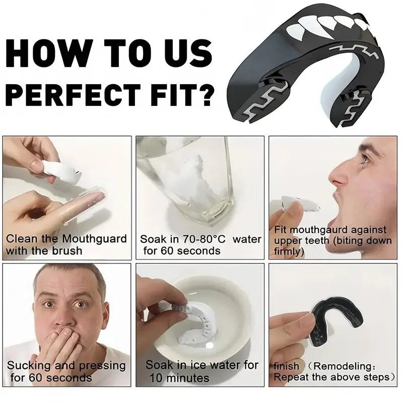 Boxing Mouthguard Professional Sports Braces Sanda Fighting Fighting Training Muay Thai Protective Gear Boxing Braces - KC’s Way‼️🥊