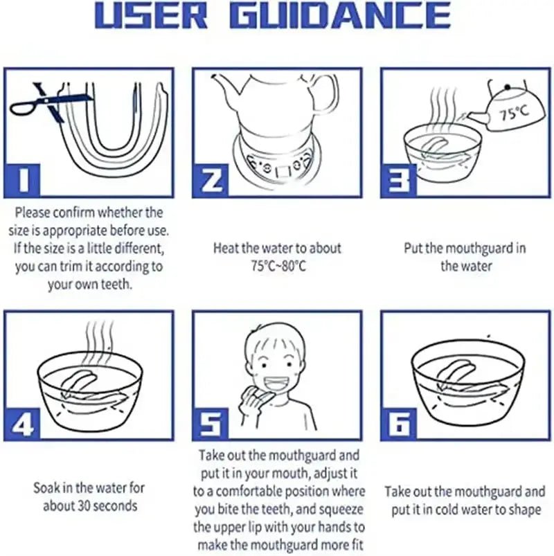 Boxing Mouthguard Professional Sports Braces Sanda Fighting Fighting Training Muay Thai Protective Gear Boxing Braces - KC’s Way‼️🥊