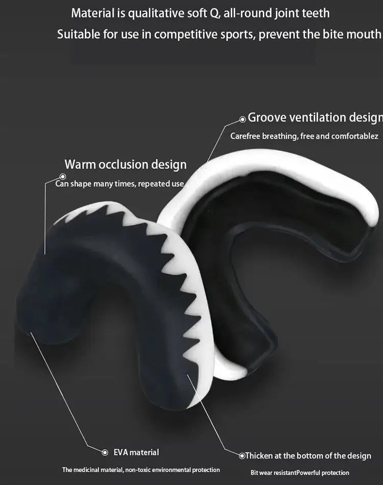 Boxing Tooth Protection Rugby Basketball Guard Sports Tooth Protection Orthodontic Devices Sports Protective Equipment - KC’s Way‼️🥊