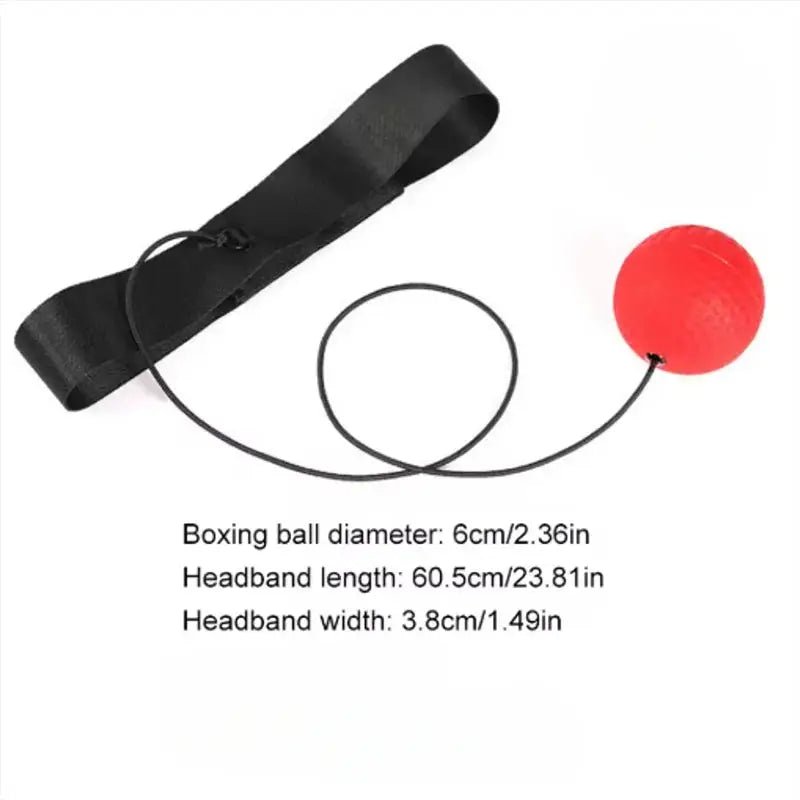 Boxing Training Ball Kid Box Ball Single Game With Headband Parent - child Interaction Boxing Reflex Ball For Reaction Punching - KC’s Way‼️🥊