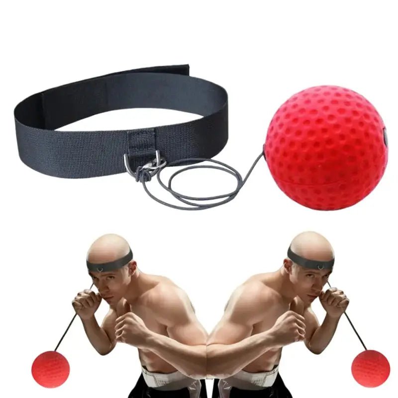 Boxing Training Ball Kid Box Ball Single Game With Headband Parent - child Interaction Boxing Reflex Ball For Reaction Punching - KC’s Way‼️🥊