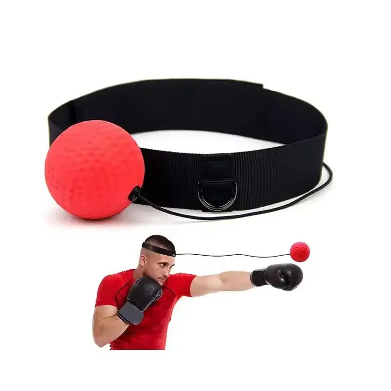 Boxing Training Ball Kid Box Ball Single Game With Headband Parent - child Interaction Boxing Reflex Ball For Reaction Punching - KC’s Way‼️🥊