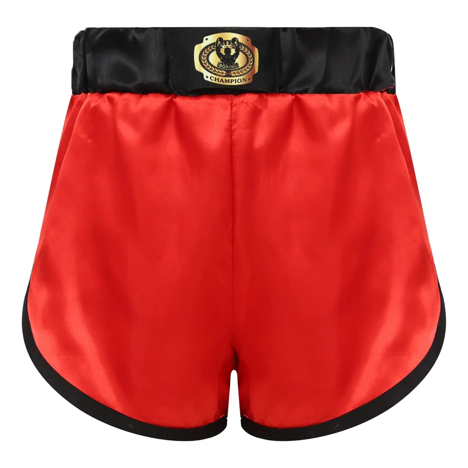 Boys Girls Boxing Outfit Costume Kickboxing Hooded Cloak Top Shorts And Hooded Outwear Gloves Halloween Grappling Muay Thai Set - KC’s Way‼️🥊