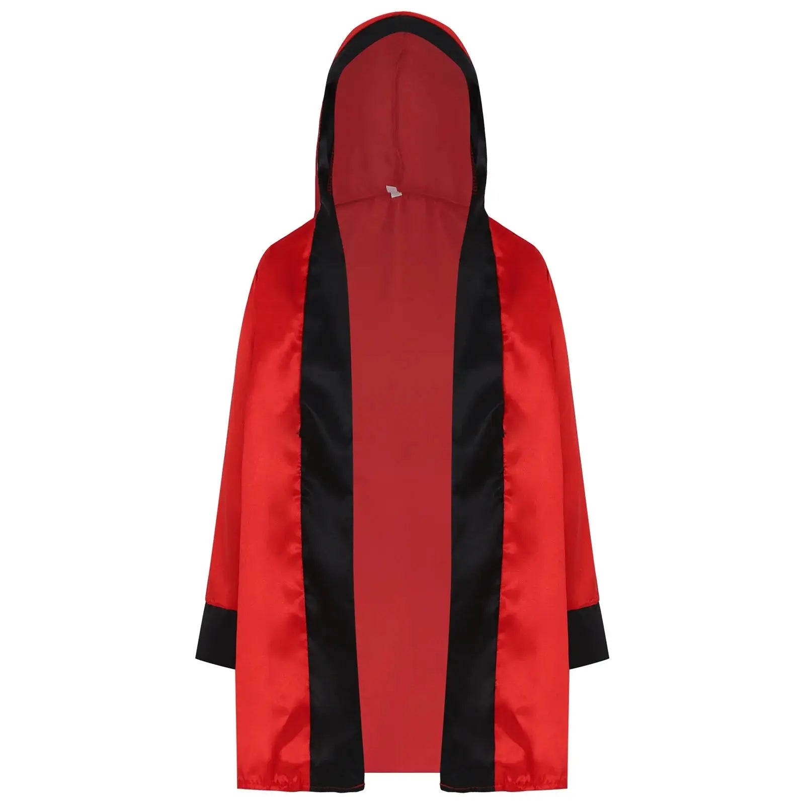 Boys Girls Boxing Outfit Costume Kickboxing Hooded Cloak Top Shorts And Hooded Outwear Gloves Halloween Grappling Muay Thai Set - KC’s Way‼️🥊