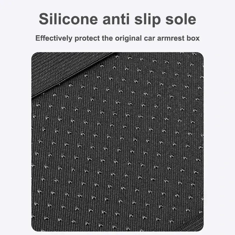 Car Armrest Mat Center Console Leather Protection Cushion For Mitsubishi Lancer 9 Ex Evo ASX L200 Colt Pajero Sport Durable - PureGlamSpin