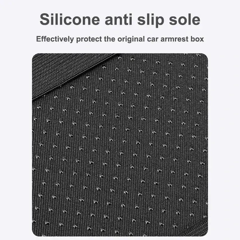 Car Armrest Mat Center Console Leather Protection Cushion For Mitsubishi Lancer 9 Ex Evo ASX L200 Colt Pajero Sport Durable - PureGlamSpin