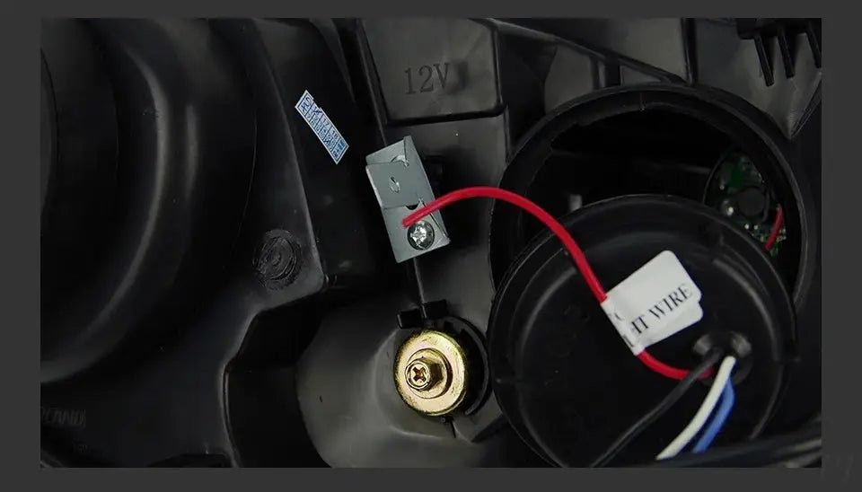 Car For Mitsubishi Lancer EX 2008 - 2016 Headlights DRL Hella LED Bi Xenon Bulb Fog Lights Car Accessory Lancer Head Lamp - PureGlamSpin