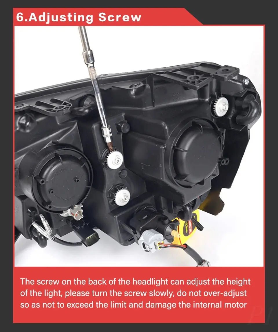 Car For Mitsubishi Lancer EX 2008 - 2016 Headlights DRL Hella LED Bi Xenon Bulb Fog Lights Car Accessory Lancer Head Lamp - PureGlamSpin