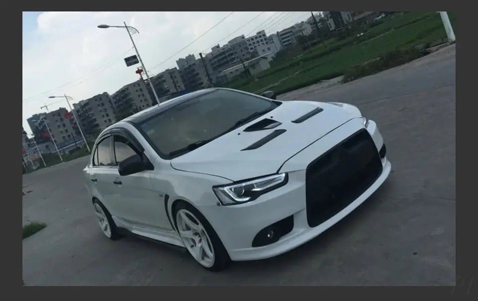 Car For Mitsubishi Lancer EX 2008 - 2016 Headlights DRL Hella LED Bi Xenon Bulb Fog Lights Car Accessory Lancer Head Lamp - PureGlamSpin