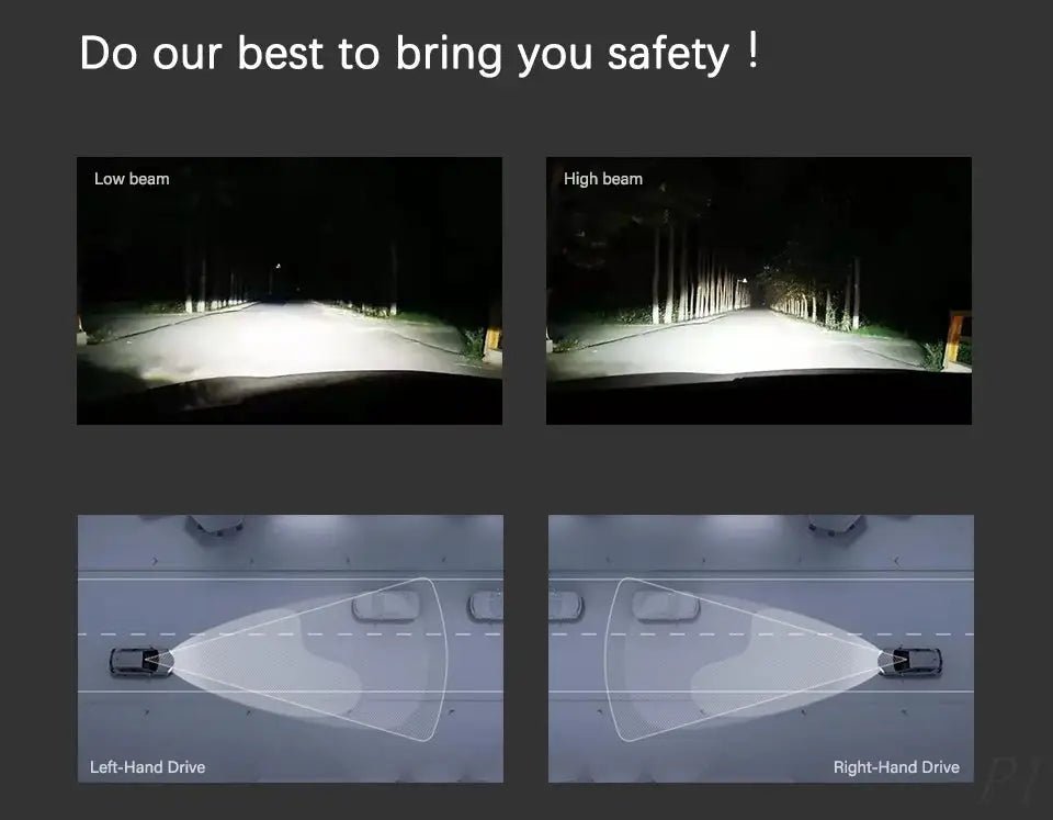 Car For Mitsubishi Lancer EX 2008 - 2016 Headlights DRL Hella LED Bi Xenon Bulb Fog Lights Car Accessory Lancer Head Lamp - PureGlamSpin