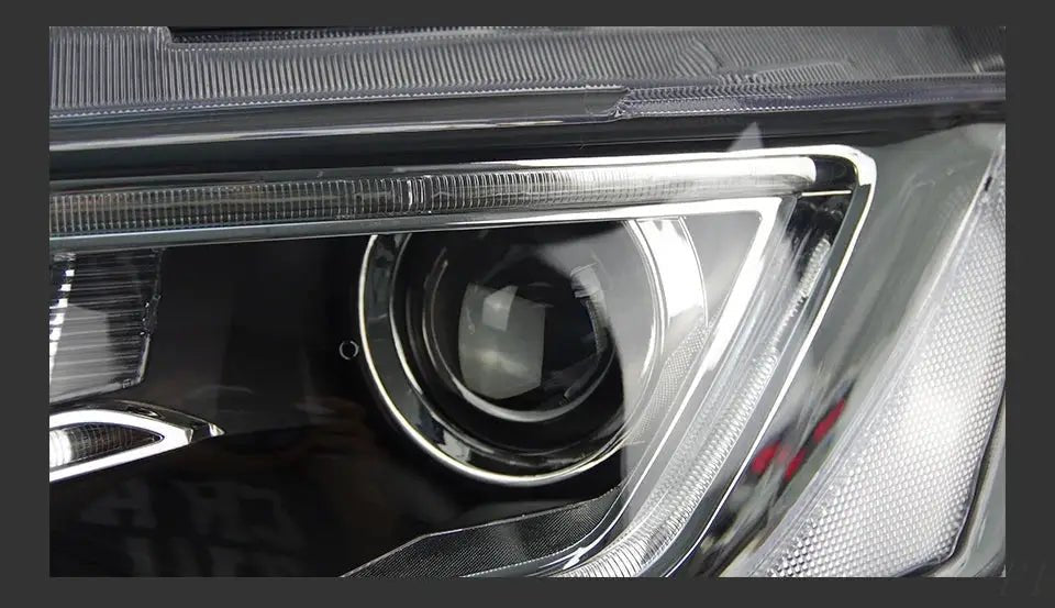 Car For Mitsubishi Lancer EX 2008 - 2016 Headlights DRL Hella LED Bi Xenon Bulb Fog Lights Car Accessory Lancer Head Lamp - PureGlamSpin