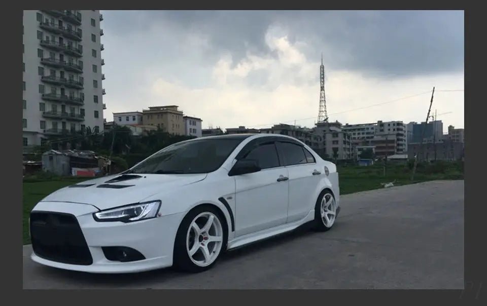 Car For Mitsubishi Lancer EX 2008 - 2016 Headlights DRL Hella LED Bi Xenon Bulb Fog Lights Car Accessory Lancer Head Lamp - PureGlamSpin