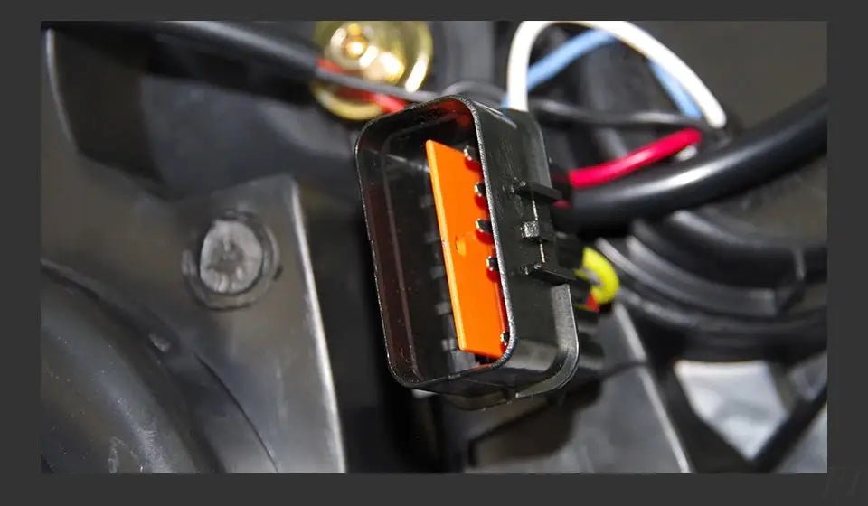 Car For Mitsubishi Lancer EX 2008 - 2016 Headlights DRL Hella LED Bi Xenon Bulb Fog Lights Car Accessory Lancer Head Lamp - PureGlamSpin