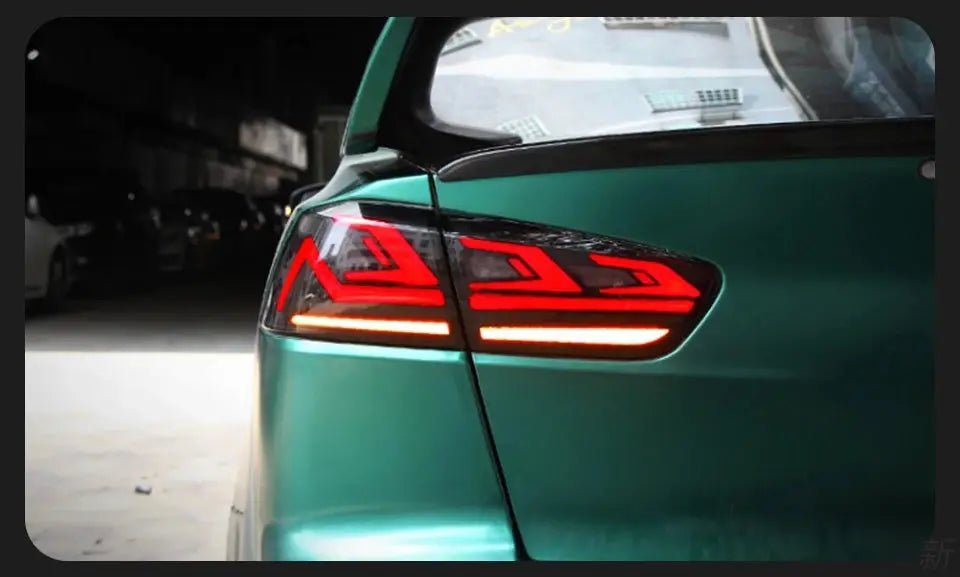 Car Styling Tail Lamp for Mitsubishi Lancer LED Tail Light 2008 - 2017 Lancer EX LED DRL Signal Brake Reverse auto Accessories - PureGlamSpin