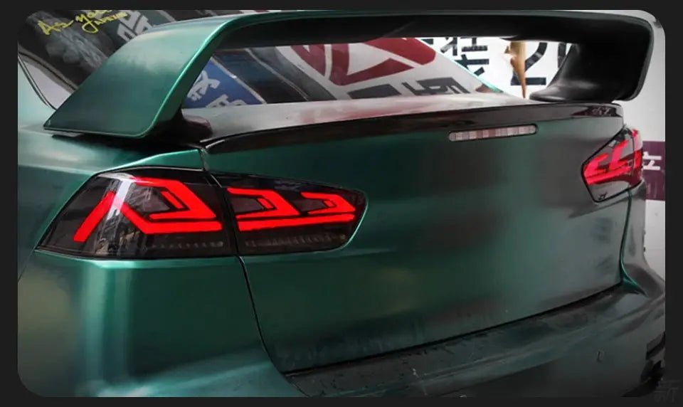 Car Styling Tail Lamp for Mitsubishi Lancer LED Tail Light 2008 - 2017 Lancer EX LED DRL Signal Brake Reverse auto Accessories - PureGlamSpin