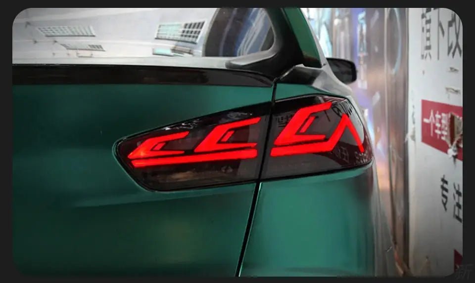 Car Styling Tail Lamp for Mitsubishi Lancer LED Tail Light 2008 - 2017 Lancer EX LED DRL Signal Brake Reverse auto Accessories - PureGlamSpin