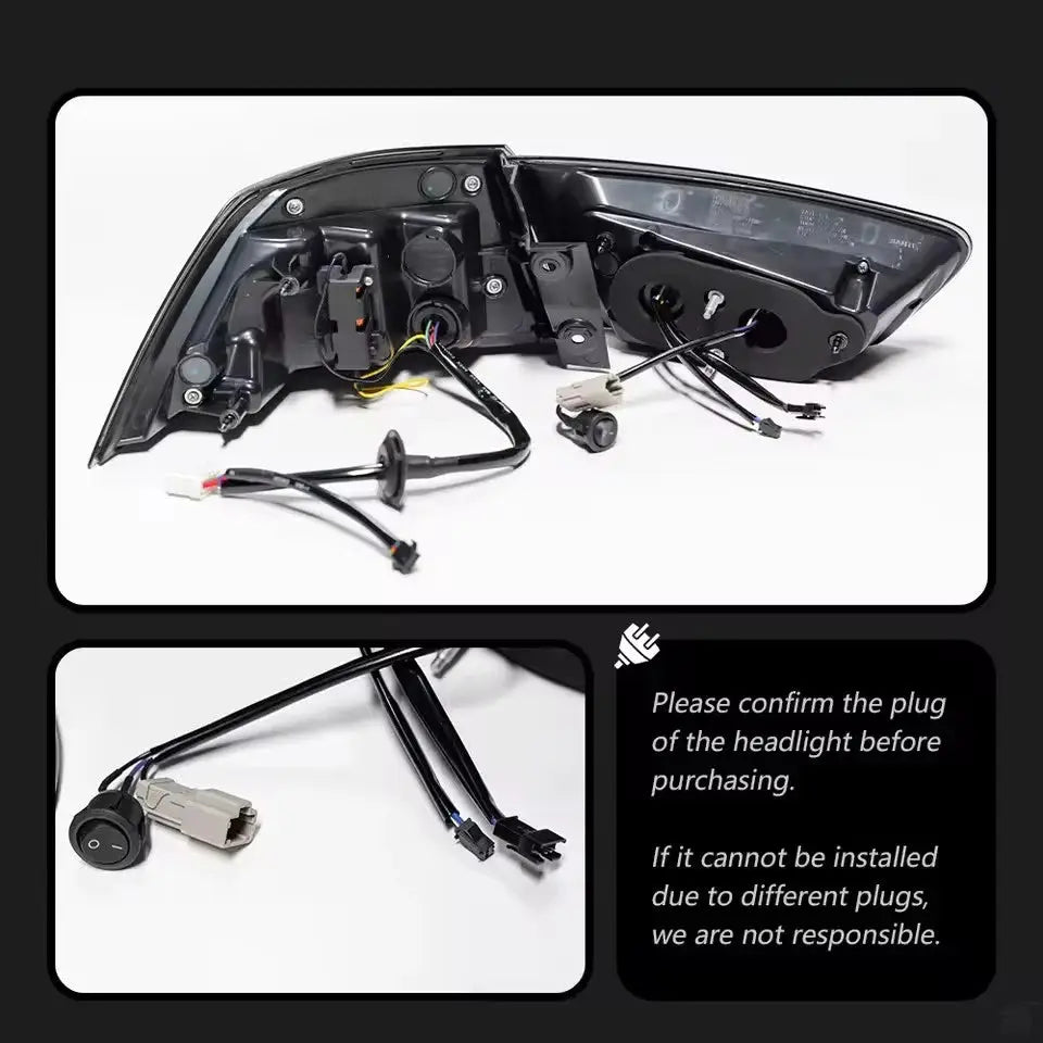 Car Styling Tail Lamp for Mitsubishi Lancer LED Tail Light 2008 - 2017 Lancer EX LED DRL Signal Brake Reverse auto Accessories - PureGlamSpin