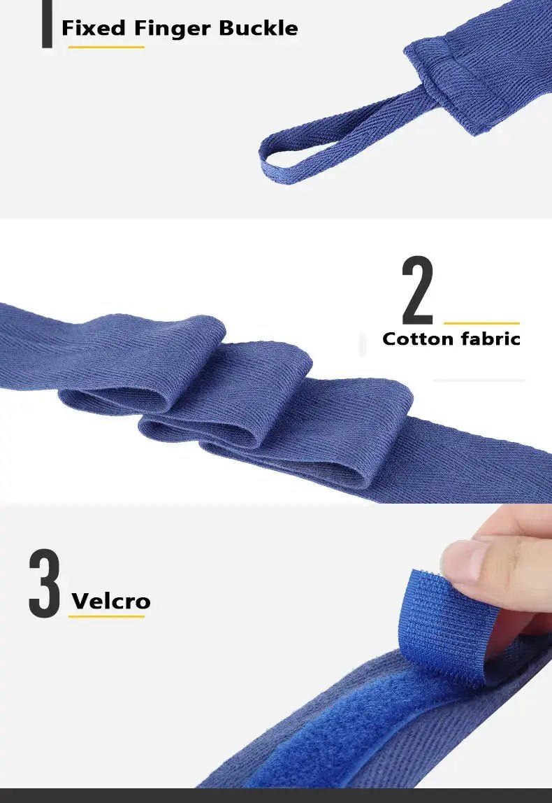 Cotton Boxing Bandage Wrist Wraps Combat Protect Boxing Sport Kickboxing Muay Thai Handbands Training Competition Gloves 3M - KC’s Way‼️🥊