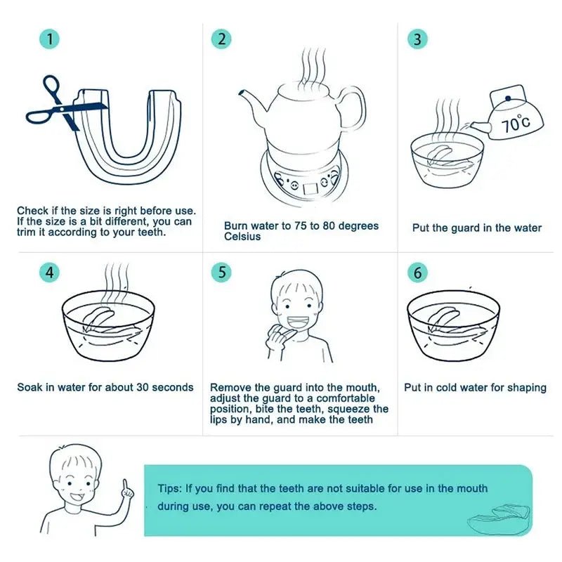 COYOCO Boxing Tooth Protector Taekwondo Mouthguard 1 Pcs Silicone Anti - wear Sports Basketball Karate Rugby Braces - KC’s Way‼️🥊