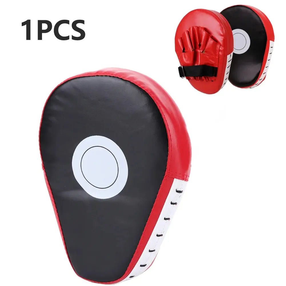 Curved Boxing Hand Target PU Leather Curved Punching Mitts Breathable Boxing Mitts Kickboxing Pads for Martial Arts Training - KC’s Way‼️🥊