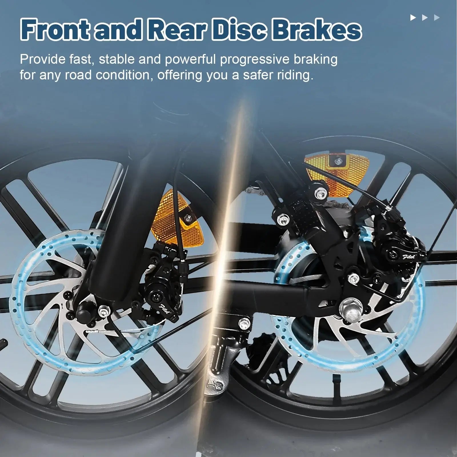 Electric Bike for Adults, 16" Fat Tire Ebike, 500W 20MPH Electric Bicycle, 36V 10.4Ah, E Bike UL2849 - PureGlamSpin