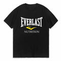 EVERLAST Boxing Logo T-shirt Men Women O Collar Printed Summer Cotton T-shirt Harajuku Street Boys Girls Family Matching Wear - KC’s Way‼️🥊