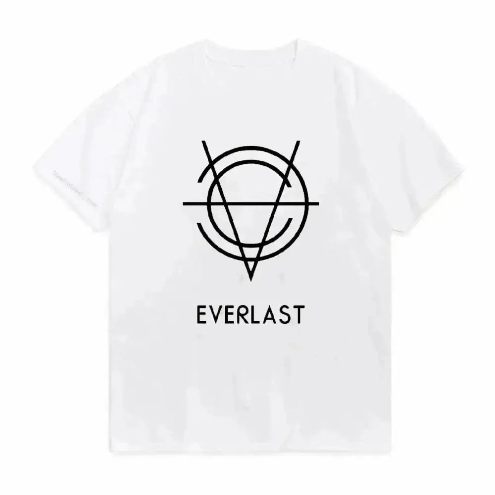 EVERLAST Boxing Logo T-shirt Men Women O Collar Printed Summer Cotton T-shirt Harajuku Street Boys Girls Family Matching Wear - KC’s Way‼️🥊