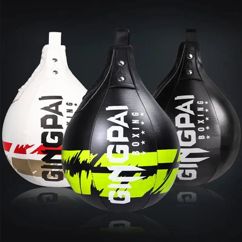 Fight Boxing Training Punching Bag Fitness Muay Thai Reaction Speed Ball Pear Inflatable Boxing Bag Equipment Accessories - KC’s Way‼️🥊