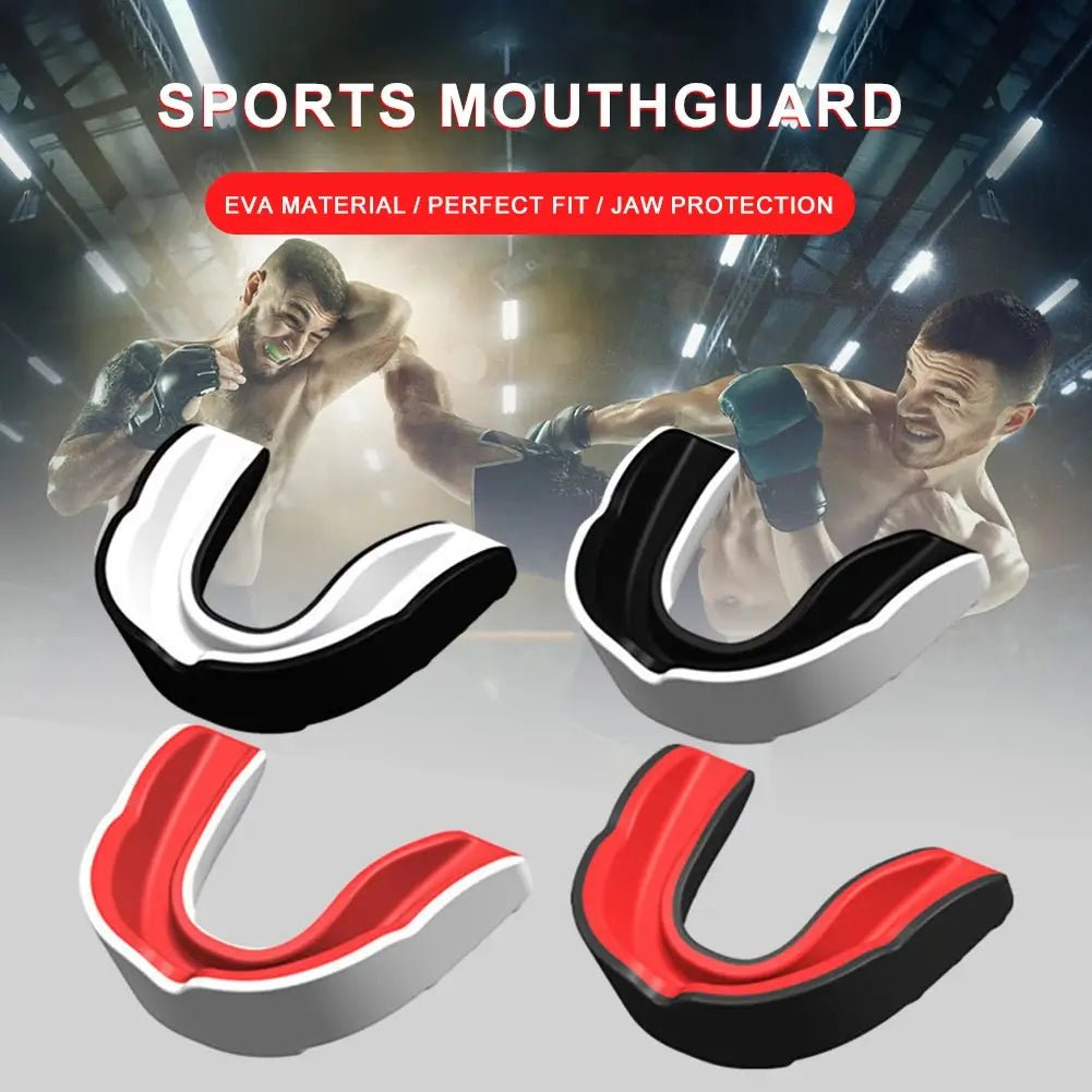 Fighting Training Mouth Guard Boxing Gum Shield Slim Fit Adult Sports Mouthguard Football Wrestling Boxing Teeth Protection - KC’s Way‼️🥊