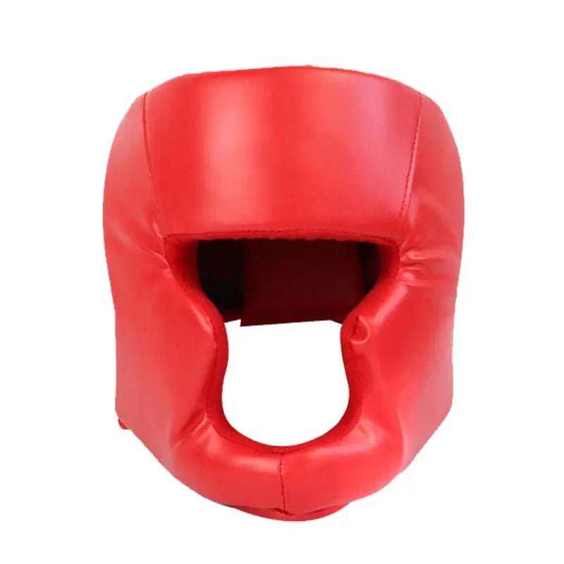 Full - covered Pu Boxing Helmet Kids Adults Muay Thai Training Sparring Boxing Headgear Gym Equipment Taekwondo Head Guard - KC’s Way‼️🥊